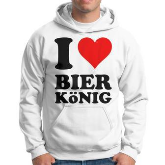 Ich Liebe Bierkönig German Hoodie - Seseable