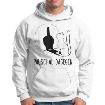 Ich Muss Gar Nix Cat Pauschal Daggen Hoodie - Seseable