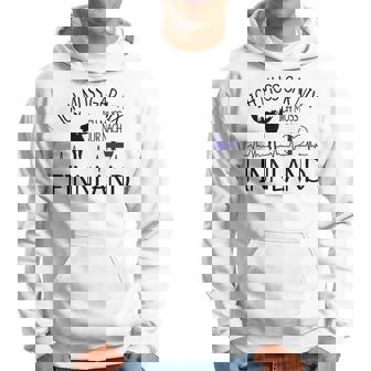 Ich Muss Gar Nix Ich Muss Nur Nach Finland Gray S Hoodie - Seseable