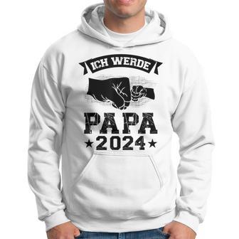 Ich Werde Papa 2024 Papa 2024 Family Kapuzenpullover - Geschenkecke