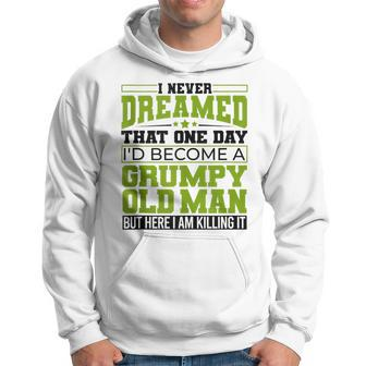 I'd Become A Grumpy Old Motor Guys Rule Hoodie - Monsterry UK