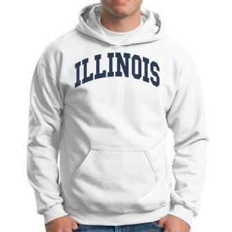 Illinois Throwback Classic Hoodie - Monsterry AU