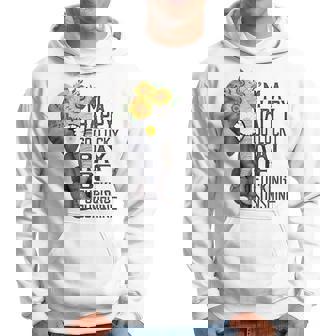 I'm A Happy Go Lucky Ray Of Fucking Sunshine Hippie Elephant Hoodie - Thegiftio