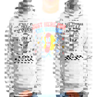I'm Just Here For The Wieners Hot Dog 4Th Of July Hoodie | Mazezy