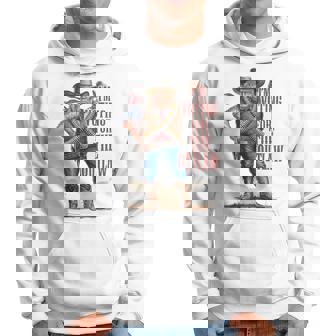 I'm Voting For The Outlaw Trump 2024 Wanted For President Hoodie | Mazezy