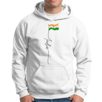 India Indian Flag Indian Pride India Vintage Patriotic Hoodie - Monsterry AU