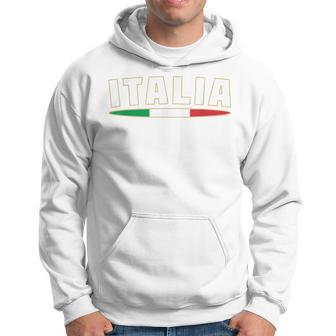 Italia 2021 Jersey Italian Flag Italy Hoodie - Thegiftio UK