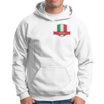 Italienische Flagge Buchstabe I Und T Italien Italia Kapuzenpullover - Geschenkecke