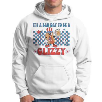 It’S A Bad Day To Be A Glizzy 4Th Of July Hot Dog Hoodie - Thegiftio UK