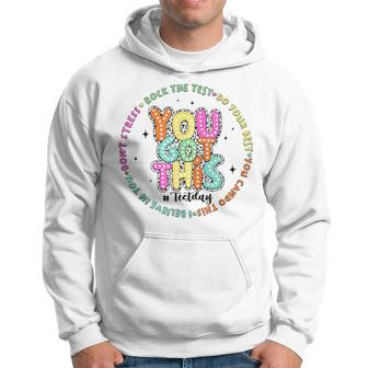 It’S Test Day You Got This Rock The Test Dalmatian Dots Hoodie | Mazezy DE