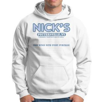 It's A Wonderful Life Nicks Bar George Bailey Clarence Hoodie - Monsterry