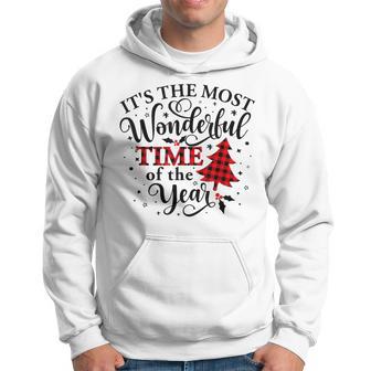 It's The Most Wonderful Time Of The Year Christmas Trees Hoodie - Thegiftio UK
