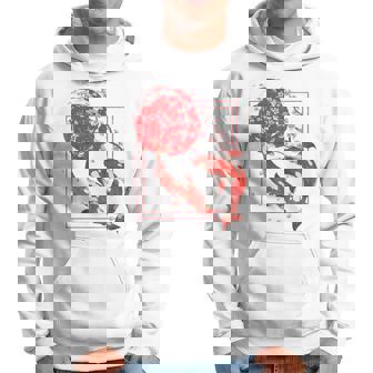 Japanese Culture Cherry Blossom Sakura Asian Fish Koi Carp Hoodie - Thegiftio