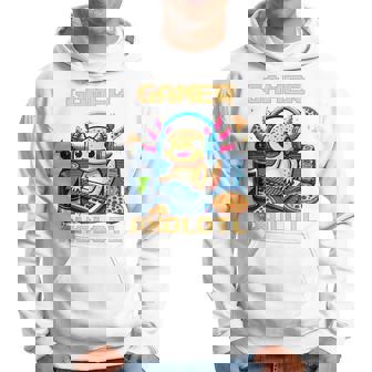 Jugador De Kawaii Otaku Axolotl Sin Mangas Sudadera - Regaloses