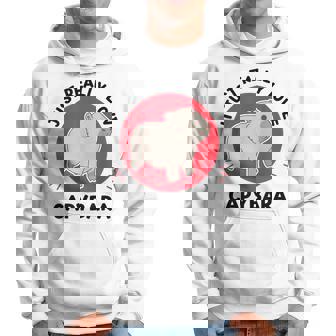 Kawaii Capybara I Just Really Love Cute Capybara Lover Hoodie - Thegiftio