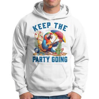 Keep The Party Going Parrot Tribute Hoodie - Thegiftio UK