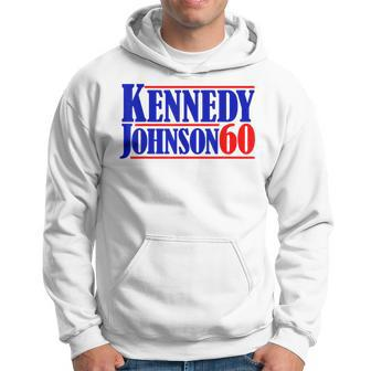 Kennedy Johnson '60 Vintage Vote For President Kennedy Hoodie - Monsterry UK