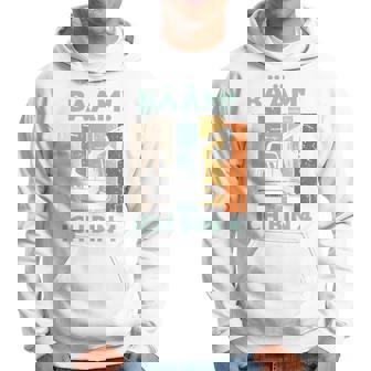 Kinder Bääm Ich Bin 4 Vier Jahre Junge 4Th Birthday Digger Hoodie - Seseable