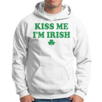 Kiss Me I'm Irish Saint Patrick Day Hoodie - Thegiftio UK