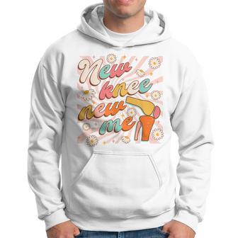 Knee Replacement Recovery Get Well Soon New Knee New Me Hoodie - Thegiftio UK