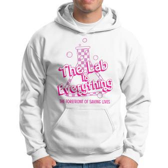 The Lab Is Everything Retro Lab Tech Lab Week 2024 Hoodie - Monsterry DE