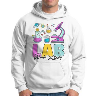 Lab Week 2024 Laboratory Tech Medical Technician Scientist Hoodie - Monsterry UK