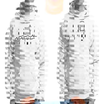Latido Del Corazón Del Tenista Raqueta De Tenis Regalo De Sudadera - Regaloses