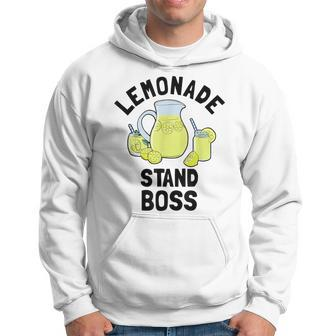 Lemon Juice Lemonade Stand Boss Hoodie - Monsterry UK