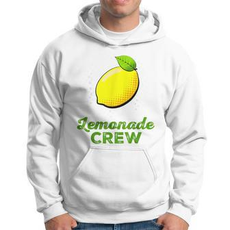 Lemonade Stand Crew And Boss Lemon Juice Summer Yellow Hoodie - Monsterry AU