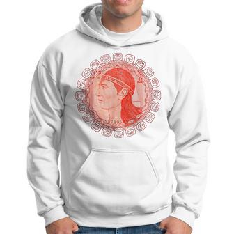 Lempira Circular Mayan Frame Honduras Cacique MW Hoodie - Monsterry UK