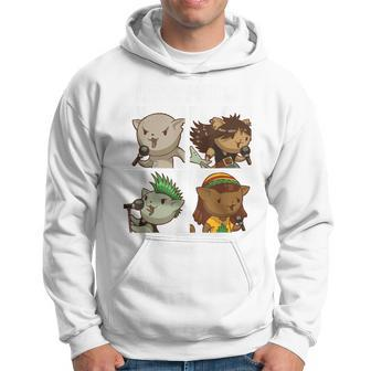 Let It Meow Pun Cat Kittens Singing Cats Lover Hoodie - Monsterry