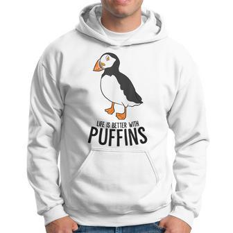 Life Is Better With Puffins Hoodie - Thegiftio UK