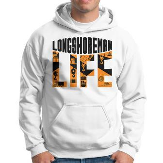 Longshoreman Life Dock Worker Laborer Dockworker Hoodie - Monsterry UK