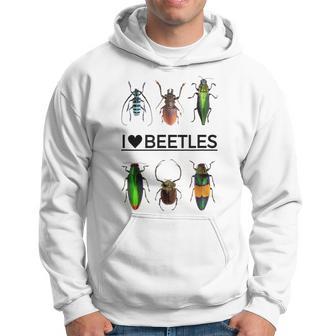 I Love Beetles- Insect Bug Lover Hoodie - Monsterry