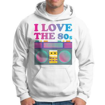 I Love The Eighties This Is My 80S Costume Vintage Retro Hoodie - Monsterry DE