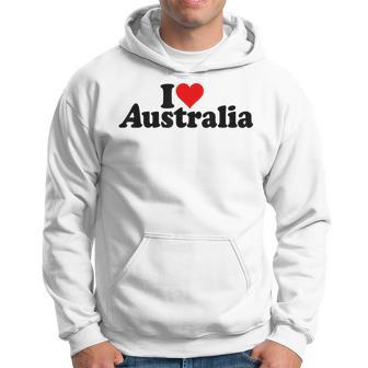 I Love Heart Australia Hoodie - Thegiftio UK