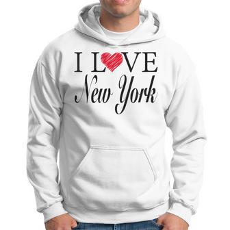 I Love Ny New York Heart Hoodie - Monsterry AU