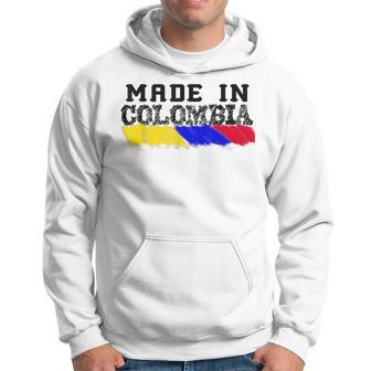 Made In Colombia Colors Colombian Flag Patriotic Hoodie - Monsterry DE