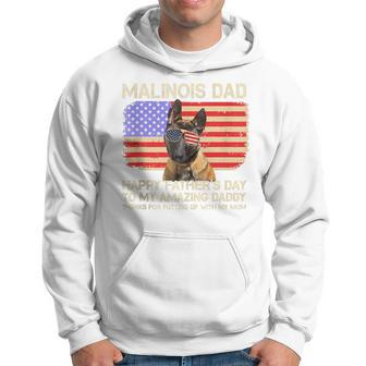 Malinois Dad Happy Fathers Day To My Amazing Daddy Dog Hoodie - Thegiftio UK