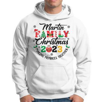 Martin Family Name Christmas Matching Surname Xmas Hoodie | Seseable CA