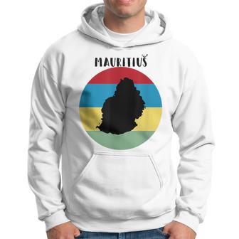 Mauritian National Pride Map Of Mauritius Hoodie - Thegiftio UK