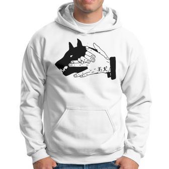 Megumi Dog Hand Shadow Devine Hoodie - Thegiftio UK