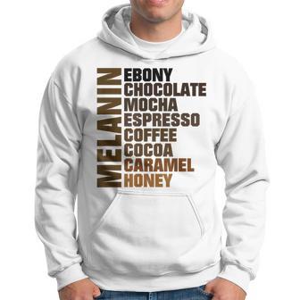 Melanin Shades Of Brown Ebony Caramel Mocha Hoodie - Monsterry UK