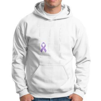 Military Child Month Purple Up Free Brave Dad Pride Hoodie - Monsterry CA