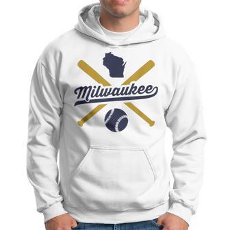 Milwaukee Baseball Vintage Wisconsin Pride Love City Hoodie - Monsterry