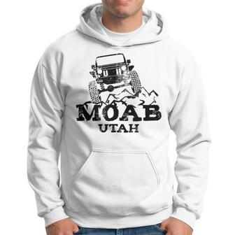 Moab Utah Off Roading 4X4 Souvenir Hoodie - Monsterry CA