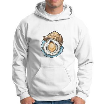Moister Than An Oyster Adult Humor Shucking Shellfish Hoodie - Monsterry AU