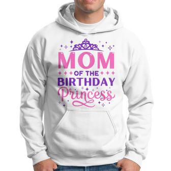 Mom Of The Birthday Princess Girls Party 1St Birthday Girl Hoodie - Monsterry CA