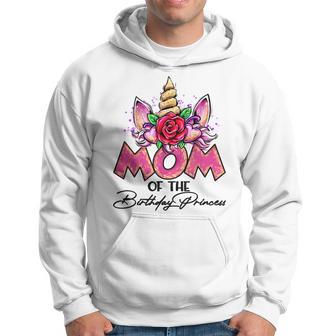 Mom Of The Birthday Princess Unicorn Matching Family Mommy Hoodie - Monsterry AU