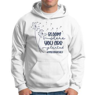 Month Of The Military Child Bloom Where You Are Planted Hoodie - Monsterry DE